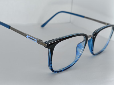 LENSCLICK Full Rim Rectangle Frame(51 mm)