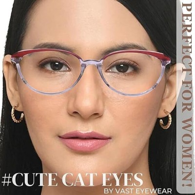 VAST Full Rim Cat-eyed Frame(50 mm)