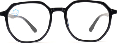 HEXXA Full Rim Square, Wayfarer Frame(50 mm)