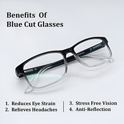 SSG Groupsolutions Half Rim (+2.25) Rectangle Reading Glasses(130 mm)
