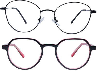 Zyra Lens Full Rim Round Frame(57 mm)