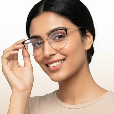 ROYAL SON Full Rim Cat-eyed Frame(51 mm)