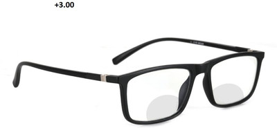 Optify Full Rim (+2.75) Rectangle Reading Glasses(50 mm)