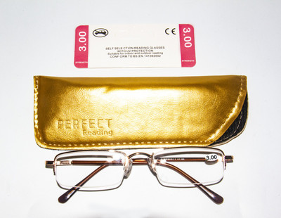 Leme Full Rim (+2.25) Rectangle Reading Glasses(120 mm)