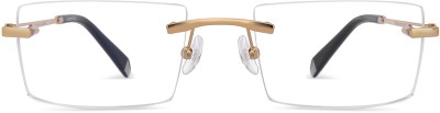 john jacobs Rimless Rectangle Frame(55 mm)