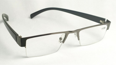 Young Tag Half Rim (+1.50) Rectangle Reading Glasses(50 mm)