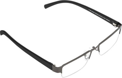 Joy eyewear Half Rim (+1.75) Rectangle Reading Glasses(50 mm)