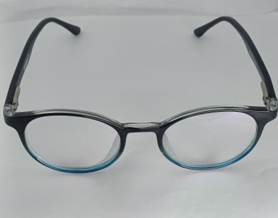 LENSCLICK Full Rim Oval Frame(48 mm)