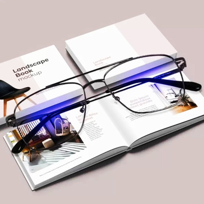 eyedens Full Rim Square Frame(140 mm)