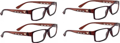 Garth Full Rim (+2.50) Square Reading Glasses(45 mm)