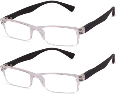 Freddy Rimless (+1.50) Rectangle Reading Glasses(55 mm)