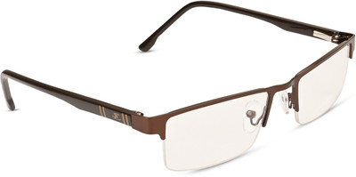 Gansta Half Rim Rectangle Frame(51 mm)