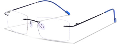 Redex Rimless (+3.25) Rectangle Reading Glasses(55 mm)