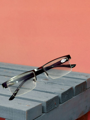 Clearo Half Rim (+1.25) Rectangle Reading Glasses(133 mm)