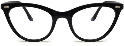 EyeShoper Full Rim Cat-eyed Frame(49 mm)