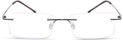 eyehold Rimless Square Frame(53 mm)