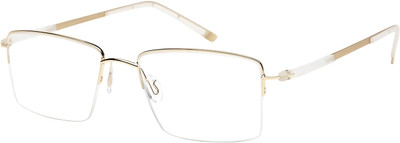 Yourspex Half Rim Rectangle Frame(130 mm)