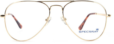 SpecsRay Full Rim Aviator Frame(54 mm)