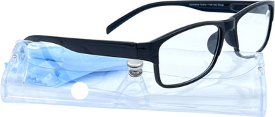 hustler Full Rim (+2.75) Rectangle Reading Glasses(50 mm)
