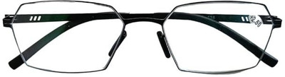 First lens Full Rim (+3.00) Rectangle Reading Glasses(132 mm)