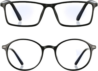 Enrico Full Rim Round, Rectangle Frame(46 mm)