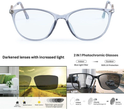 Redex Full Rim Cat-eyed Frame(55 mm)