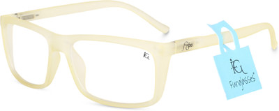 funglasses Full Rim Oval Frame(50 mm)