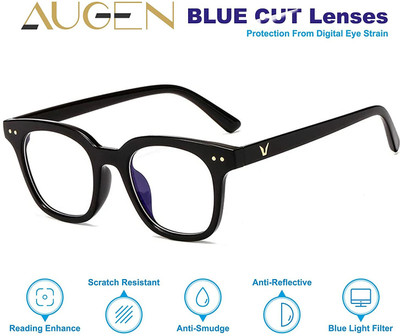 Augen Full Rim Square Frame(55 mm)