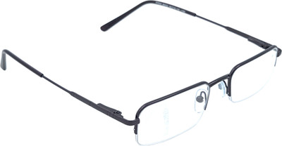hustler Half Rim (+1.75) Rectangle Reading Glasses(50 mm)