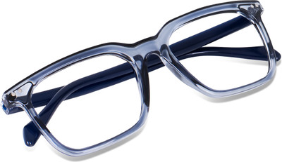Legend Eyewear Full Rim Rectangle Frame(130 mm)