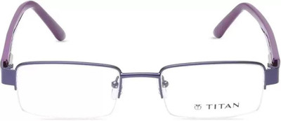 Titan Half Rim Rectangle Frame(49 mm)