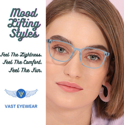 VAST Full Rim Square, Rectangle, Wayfarer Frame(51 mm)