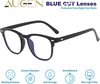 Augen Full Rim Square Frame(49 mm)