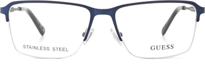 GUESS Half Rim Rectangle Frame(55 mm)