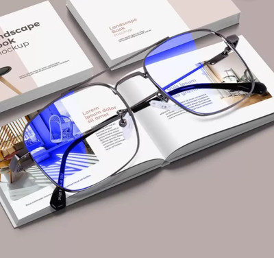Wisdom Full Rim (+1.50) Rectangle Reading Glasses(58 mm)