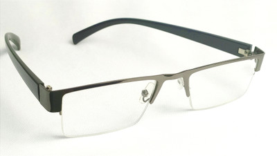 Young Tag Half Rim (+1.50) Rectangle Reading Glasses(50 mm)