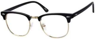 halfmoon Full Rim Clubmaster, Round, Rectangle Frame(42 mm)