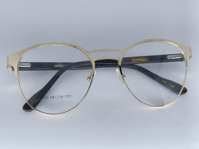LENSCLICK Full Rim Oval Frame(48 mm)
