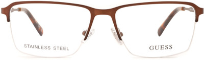 GUESS Half Rim Rectangle Frame(55 mm)