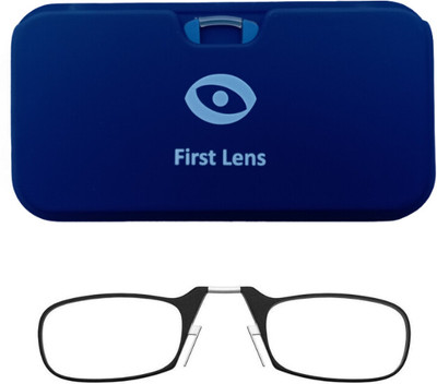 First lens Full Rim (+1.50) Rectangle Reading Glasses(3 mm)