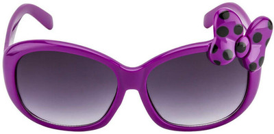 brutus Rectangular Sunglasses(For Girls, Black)