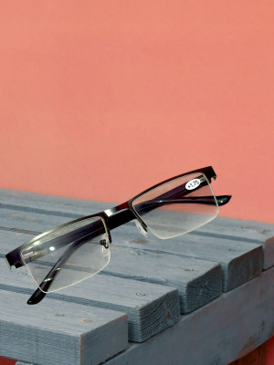Clearo Half Rim (+1.75) Rectangle Reading Glasses(133 mm)