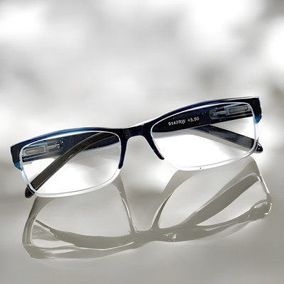 Glasso Half Rim (+1.75) Rectangle Reading Glasses(133 mm)