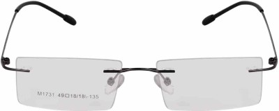 CRIBA Rimless (+1.50) Rectangle Reading Glasses(48 mm)