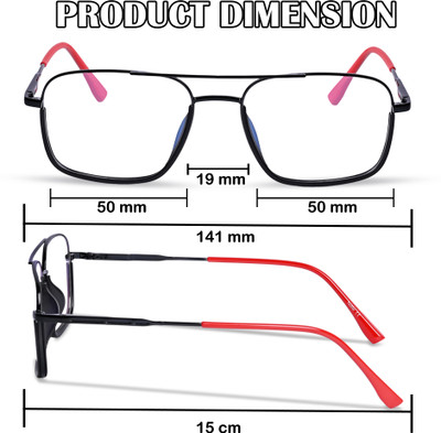 Redex Full Rim Rectangle Frame(55 mm)
