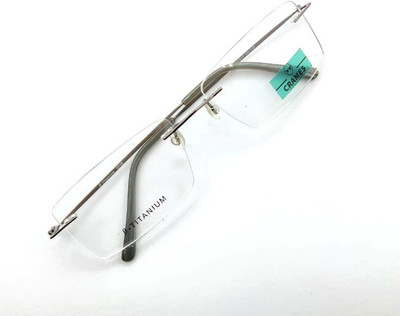 CRAMES Rimless Rectangle Frame(51 mm)