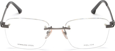 POLICE Rimless Square Frame(53 mm)