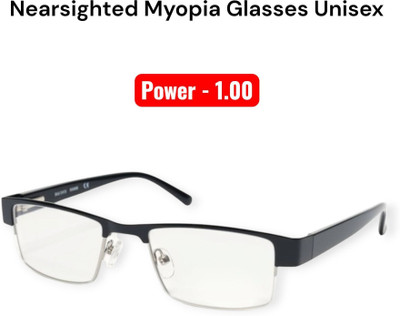 Robin Half Rim (-2.50) Rectangle Reading Glasses(50 mm)