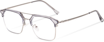 Poshh eyewear Full Rim Square Frame(55 mm)