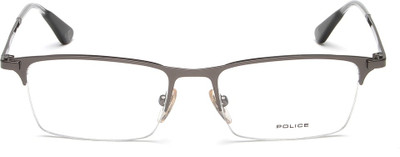 POLICE Half Rim Rectangle Frame(53 mm)